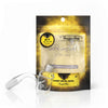 Honeybee Herb Yellow Line Honey Bevel Bowl Quartz Banger by Honeybee Herb | Mission Dispensary