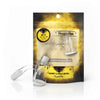 Honeybee Herb Yellow Line Honey & Milk Quartz Banger by Honeybee Herb | Mission Dispensary