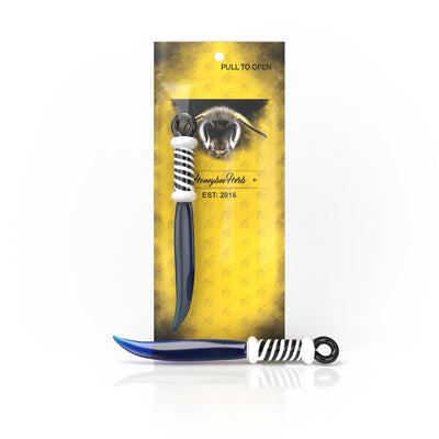 Honeybee Herb Glass Sword Dab Tool by Honeybee Herb | Mission Dispensary