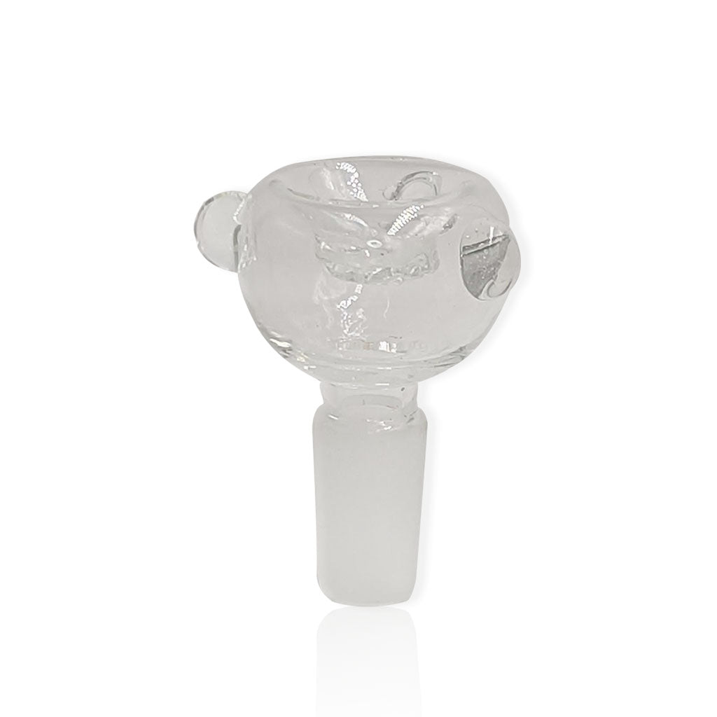 Honeybee Herb Green Line Bubble Bowl Piece by Honeybee Herb | Mission Dispensary