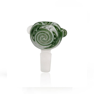 Honeybee Herb Green Line Hypnotic Bowl Piece by Honeybee Herb | Mission Dispensary