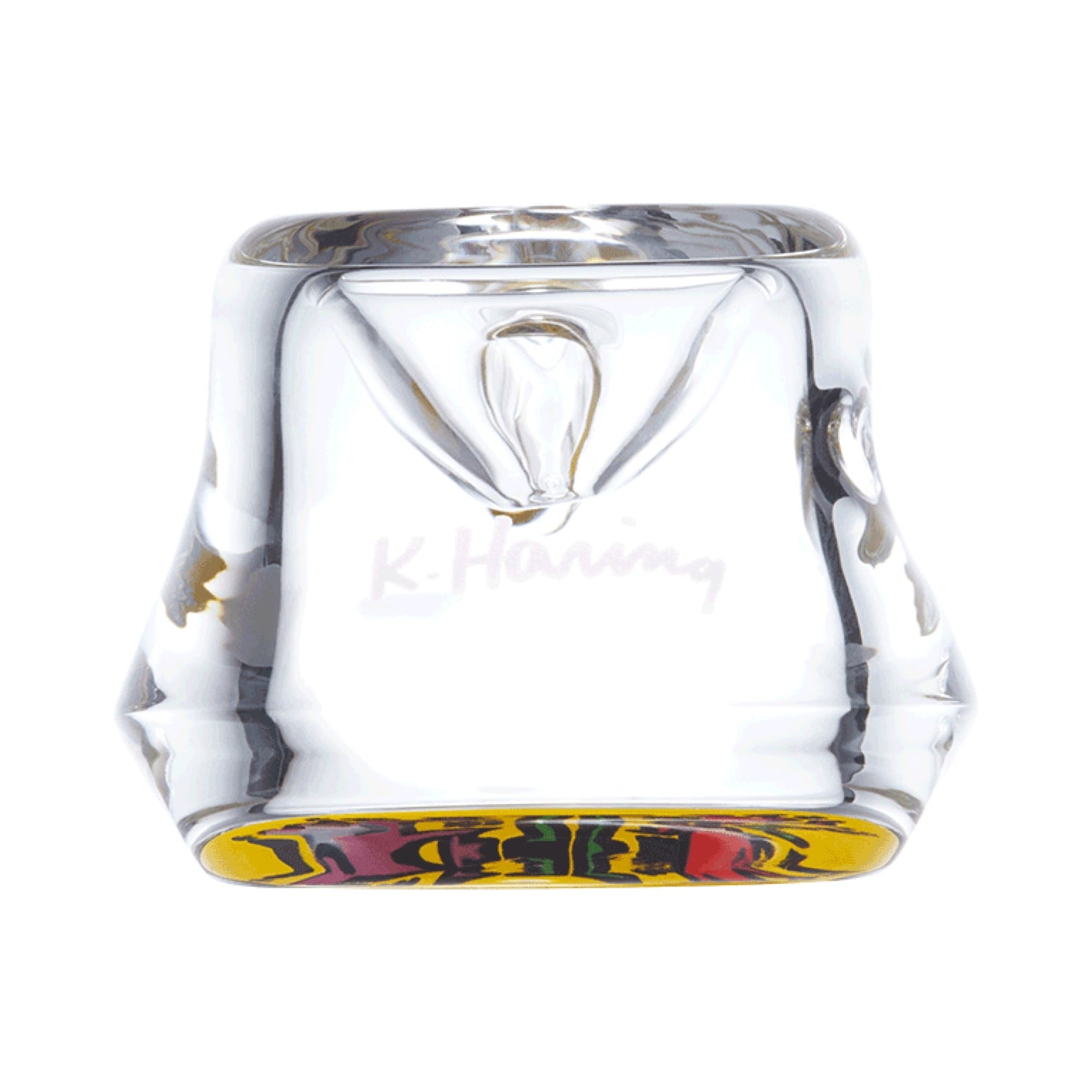 K. Haring Glass Spoon Pipe by K. Haring Collection | Mission Dispensary