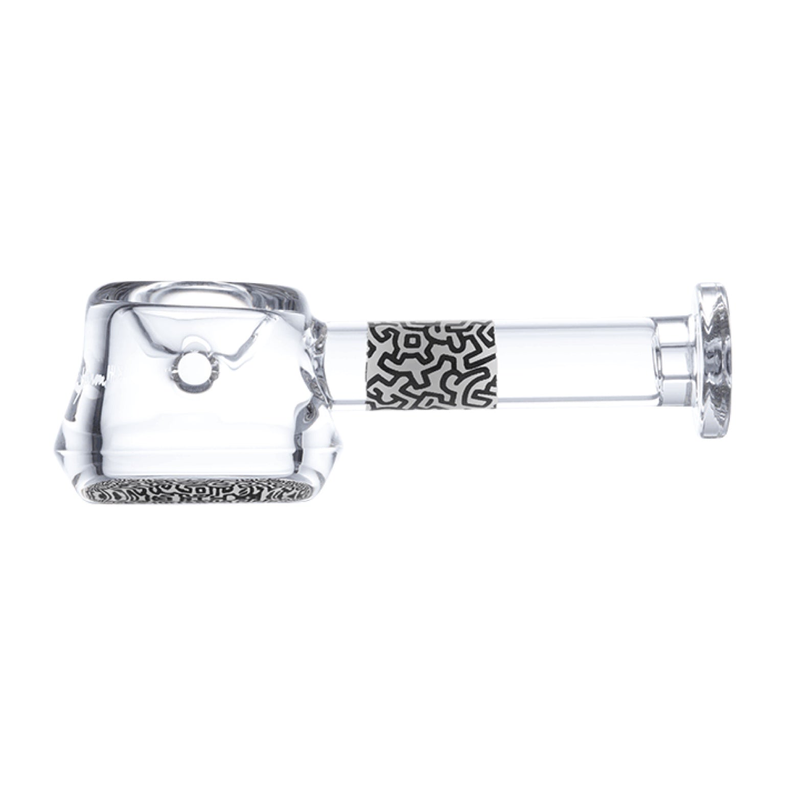 K. Haring Glass Spoon Pipe by K. Haring Collection | Mission Dispensary