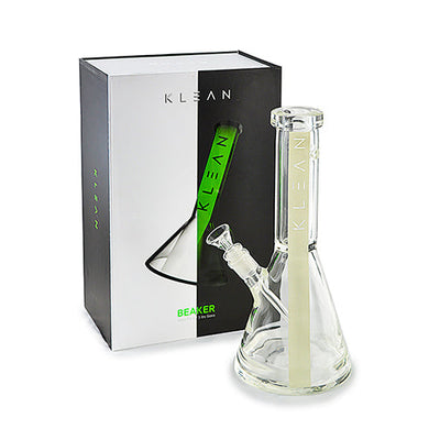 KLEAN 12” Super Thick 9mm Beaker Bong by KLEAN | Mission Dispensary