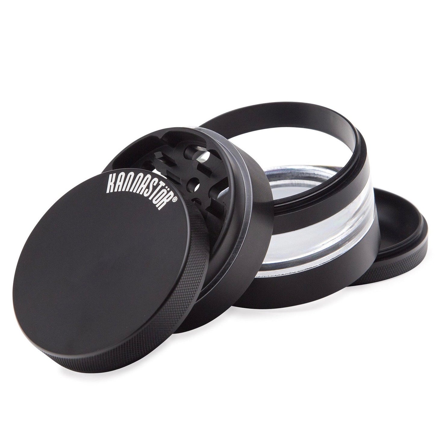 Kannastor 2.5” Jar Body 4-Piece Grinder by Kannastor | Mission Dispensary