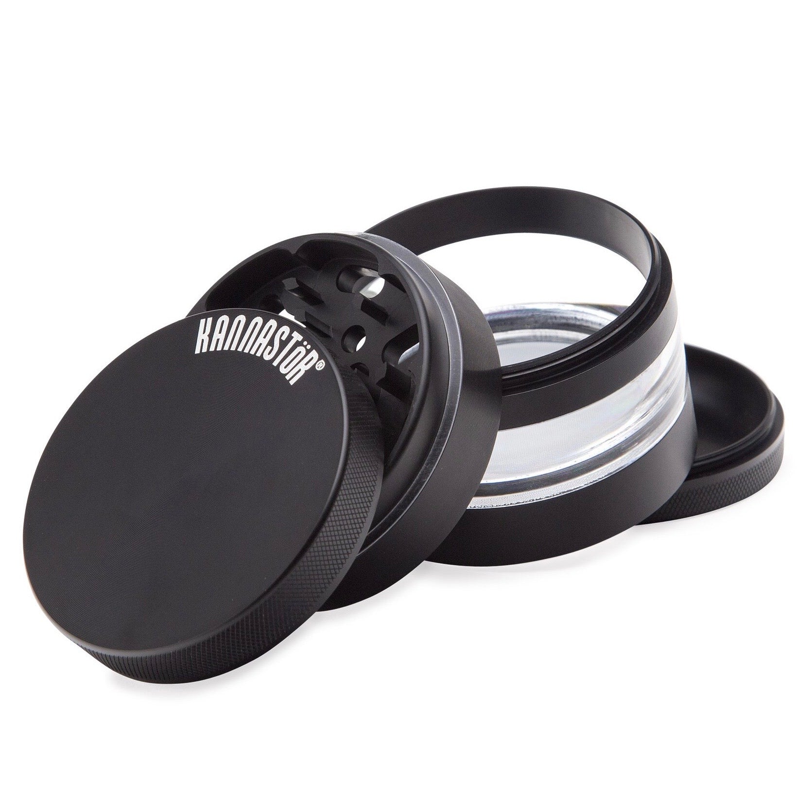 Kannastor 2.5” Jar Body 4-Piece Grinder by Kannastor | Mission Dispensary