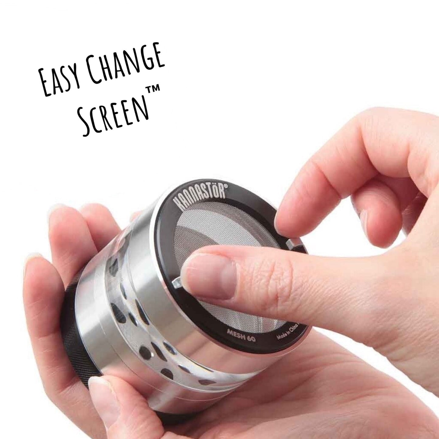 Kannastor 2.2” Jar Body 4-Piece Grinder by Kannastor | Mission Dispensary