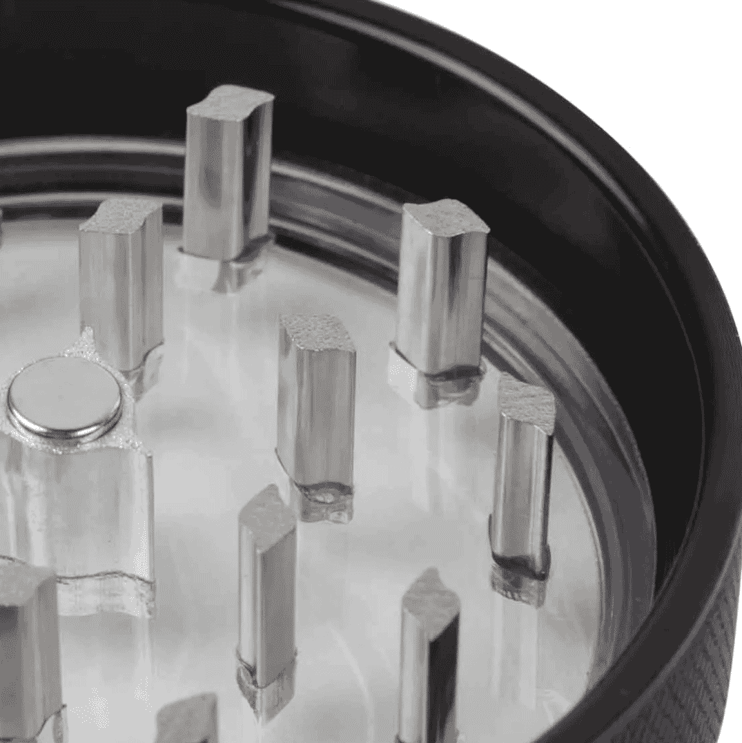Kannastor 2.2” Clear Top Jar Body 4pc Grinder by Kannastor | Mission Dispensary