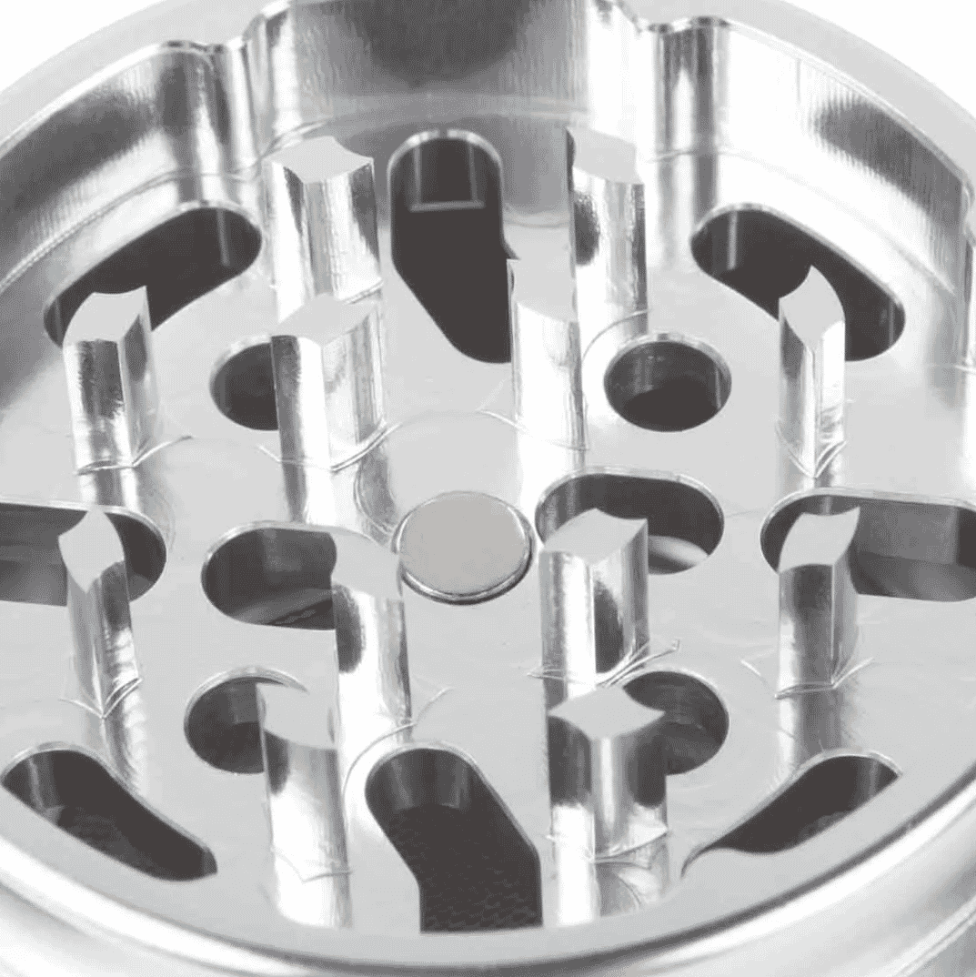 Kannastor 2.2” Clear Top Jar Body 4pc Grinder by Kannastor | Mission Dispensary