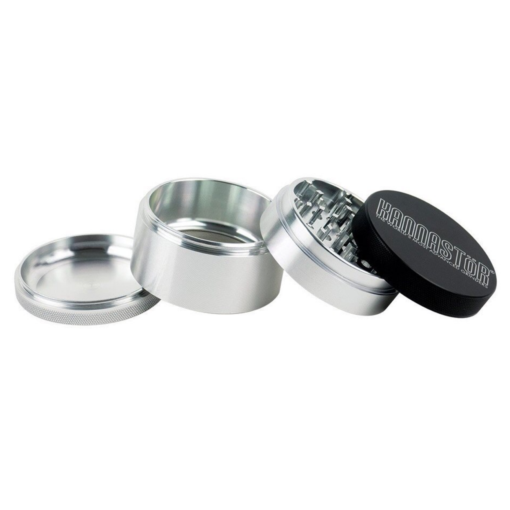 Kannastor 2.5” Solid Body 4-Piece Grinder by Kannastor | Mission Dispensary