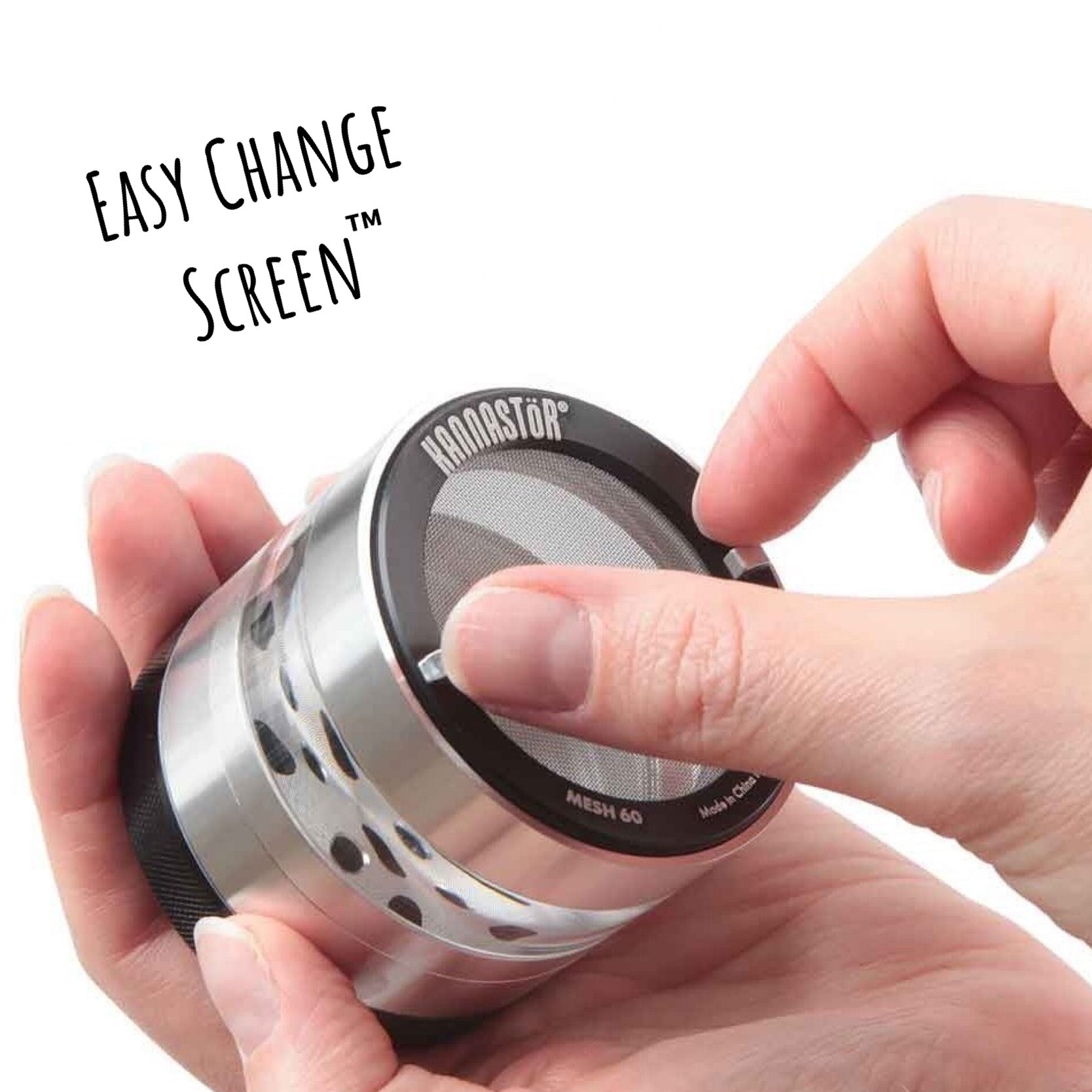 Kannastor 2.2” Solid Body 4-Piece Grinder by Kannastor | Mission Dispensary