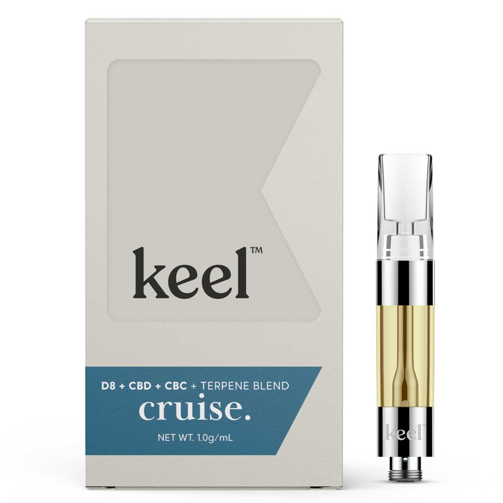 Keel Blends CBD Extract Pre-Filled Cartridge (1g) 💨 by Keel | Mission Dispensary