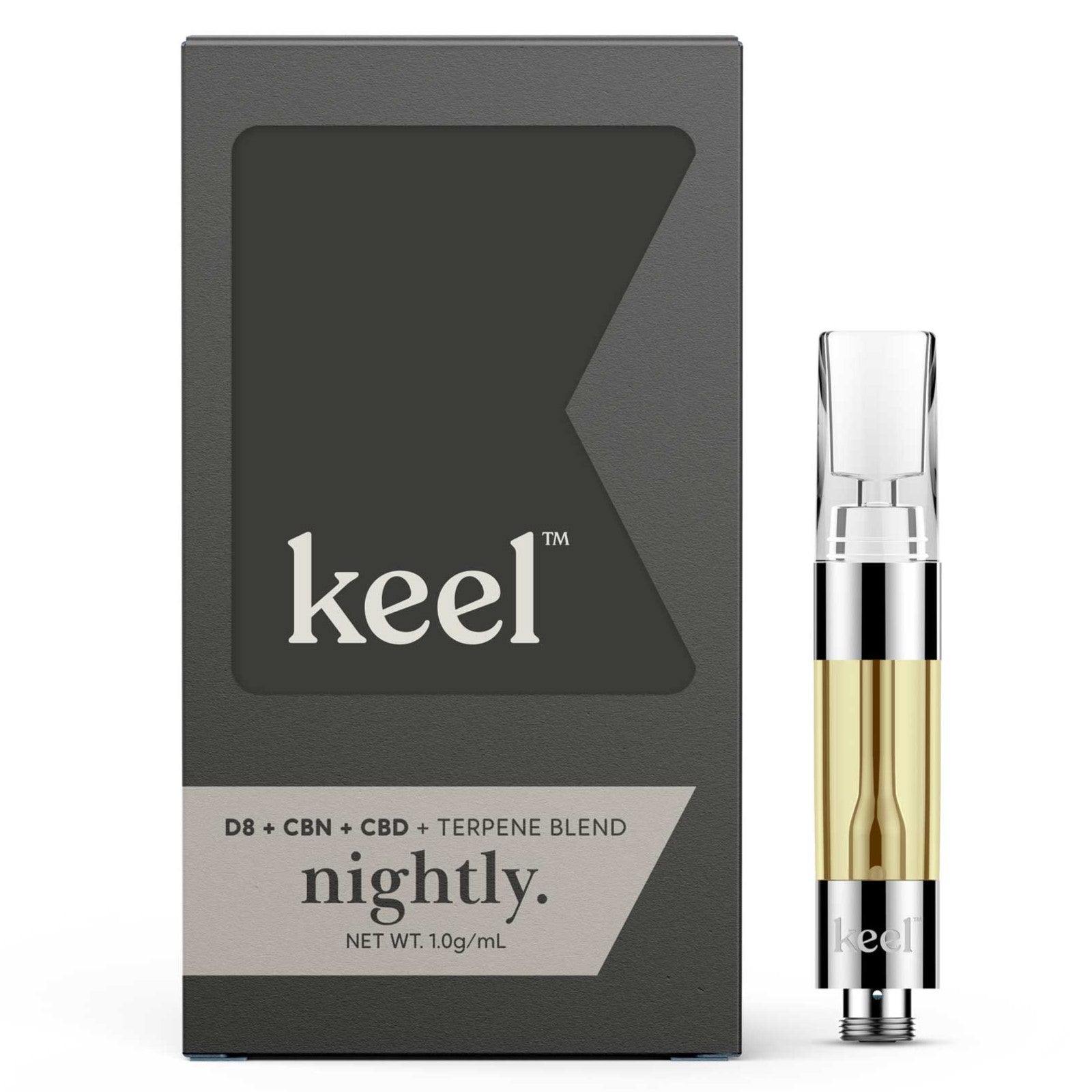 Keel Blends CBD Extract Pre-Filled Cartridge (1g) 💨 by Keel | Mission Dispensary