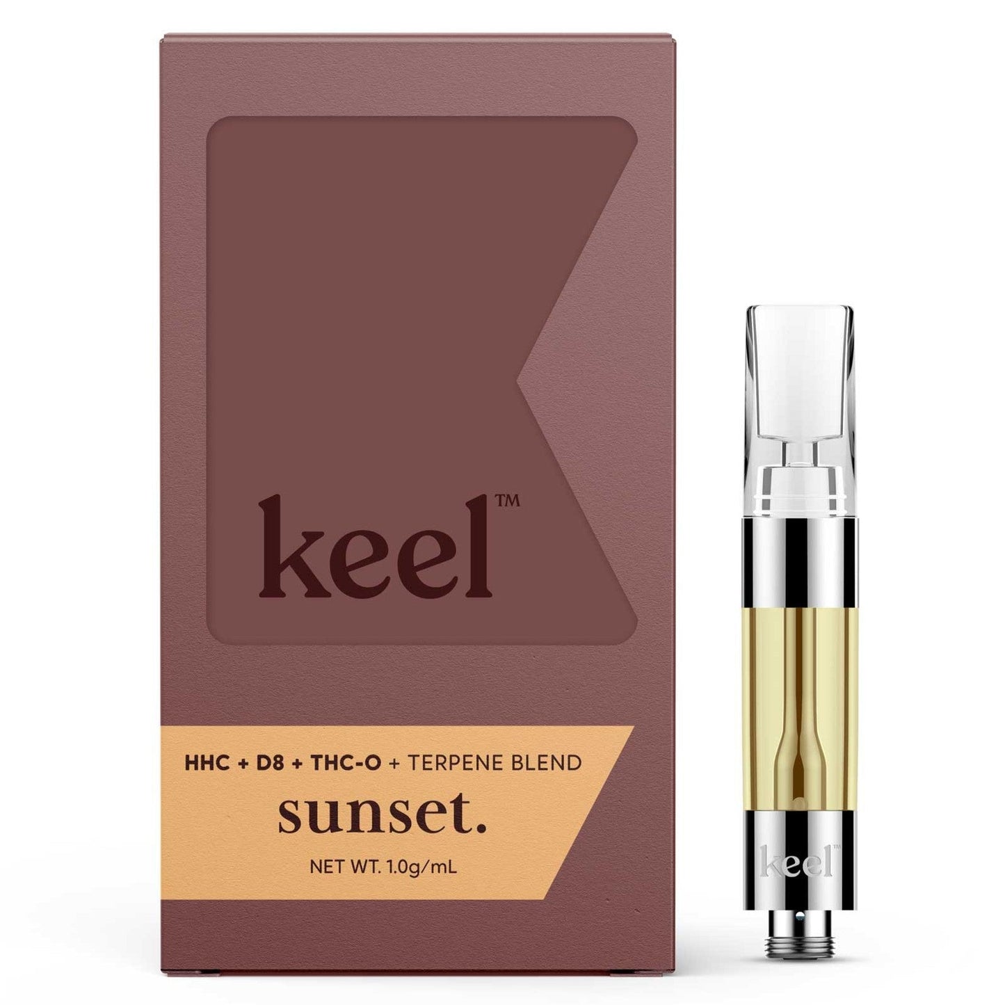 Keel Blends CBD Extract Pre-Filled Cartridge (1g) 💨 by Keel | Mission Dispensary