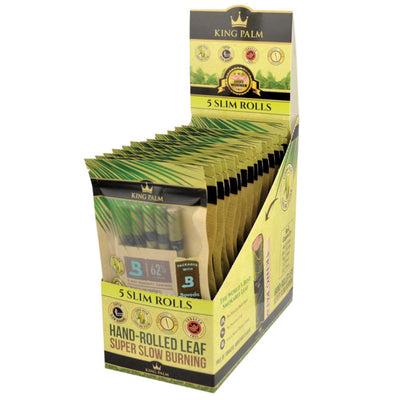 King Palm Slim - Natural Pre-Rolled Leaf Wraps by King Palm | Mission Dispensary