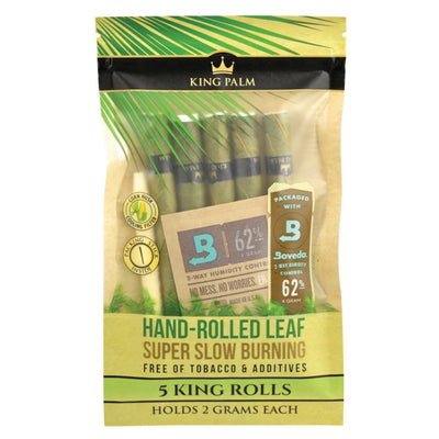King Palm King Size Pre-Rolled Leaf Wraps by King Palm | Mission Dispensary