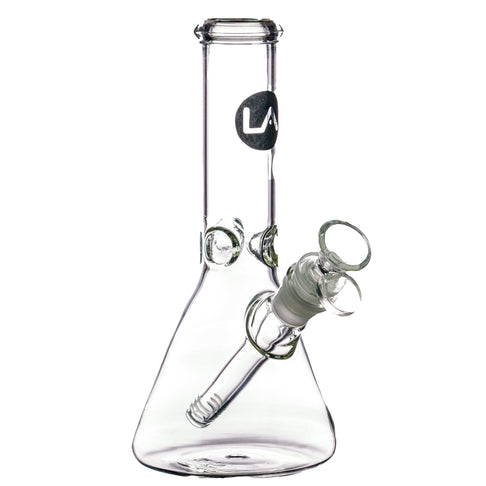 LA Pipes 8” Basic Beaker Bong by LA Pipes | Mission Dispensary