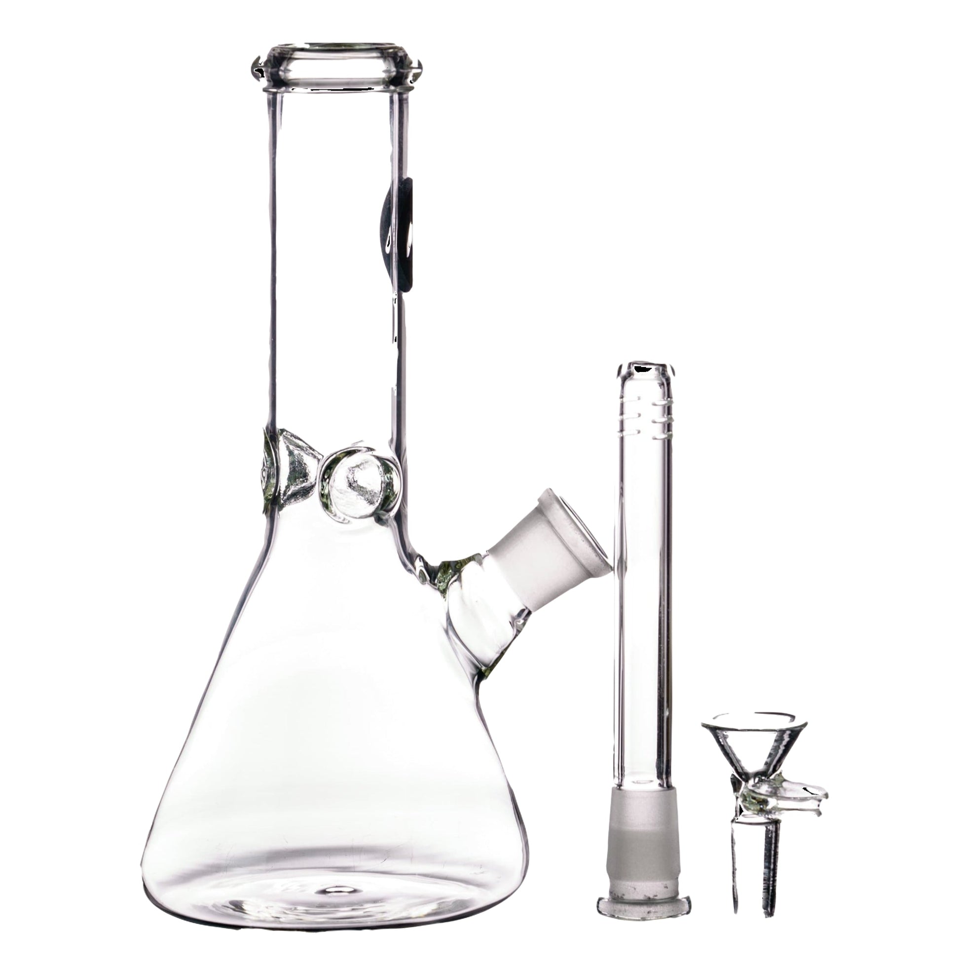 LA Pipes 8” Basic Beaker Bong by LA Pipes | Mission Dispensary