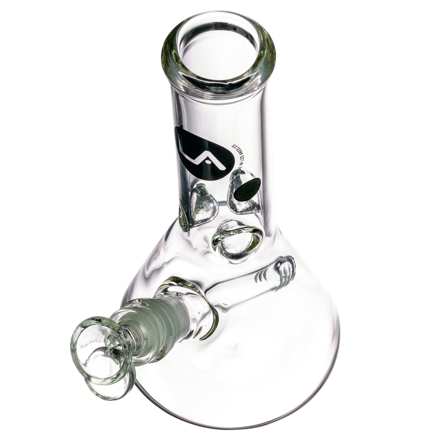 LA Pipes 8” Basic Beaker Bong by LA Pipes | Mission Dispensary
