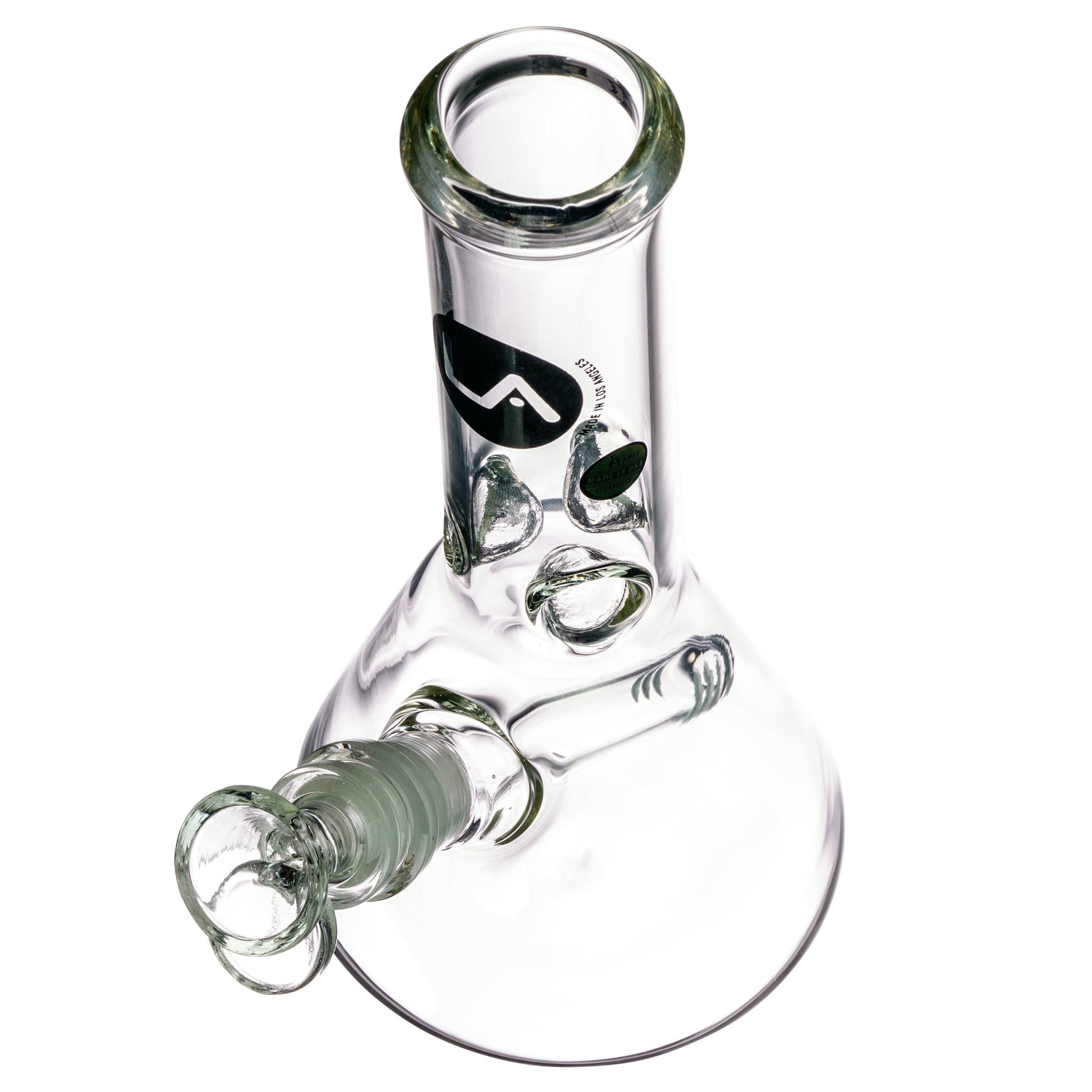 LA Pipes 8” Basic Beaker Bong by LA Pipes | Mission Dispensary
