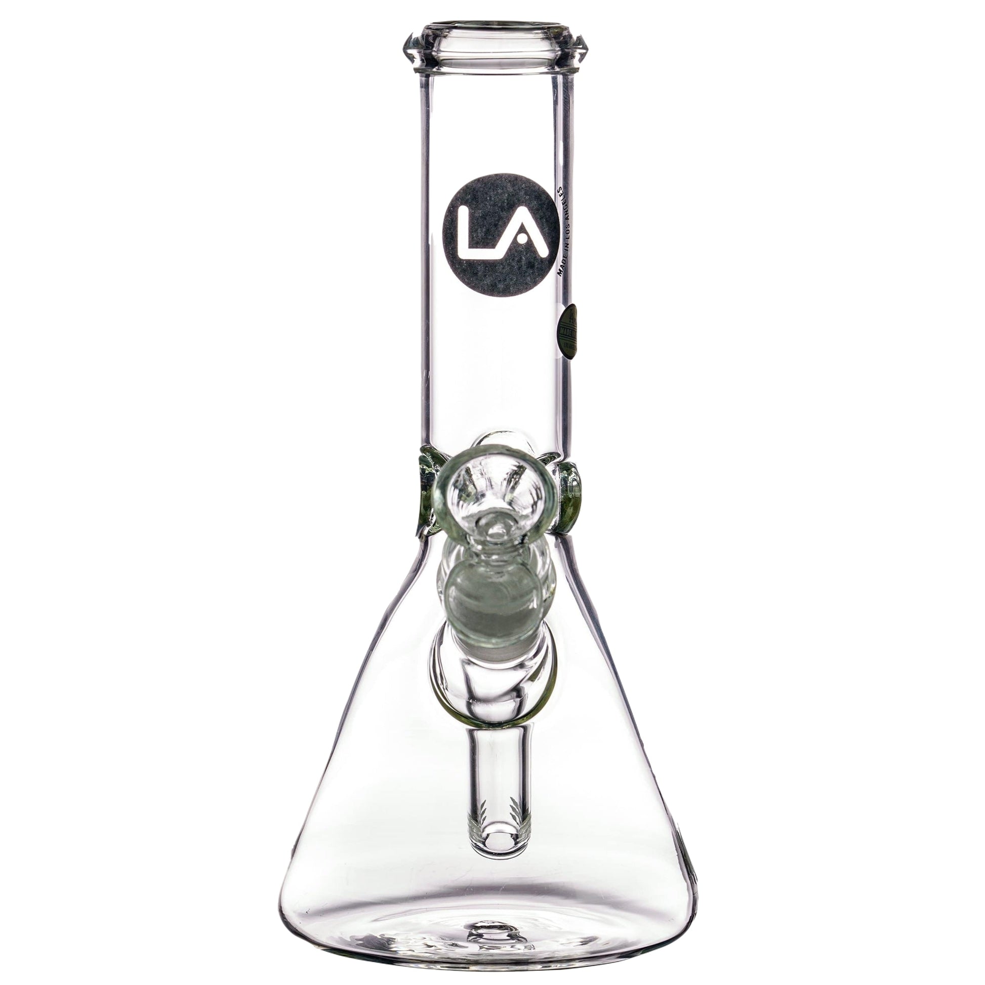 LA Pipes 8” Basic Beaker Bong by LA Pipes | Mission Dispensary