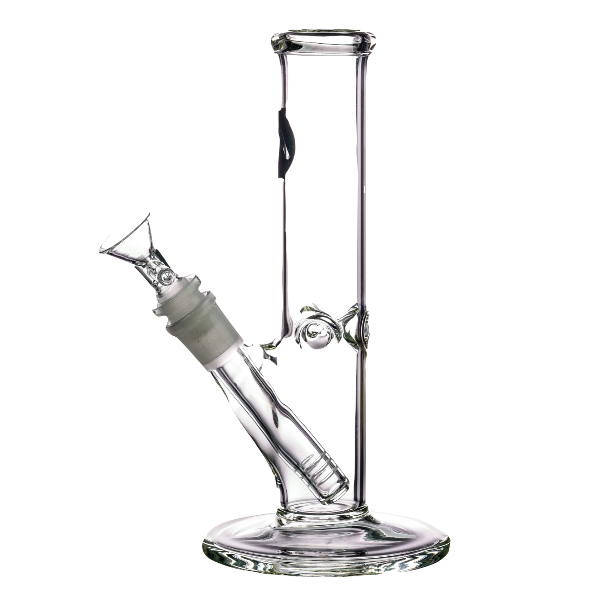 LA Pipes 8” Basic Straight Tube Bong by LA Pipes | Mission Dispensary