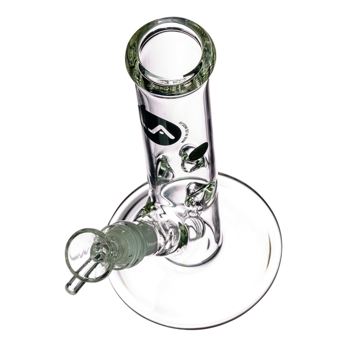 LA Pipes 8” Basic Straight Tube Bong by LA Pipes | Mission Dispensary
