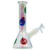 LA Pipes 9” Champagne Disco Beaker Bong 🌿 by LA Pipes | Mission Dispensary