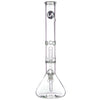 LA Pipes 16” 5mm Thick Showerhead Perc Beaker Bong by LA Pipes | Mission Dispensary