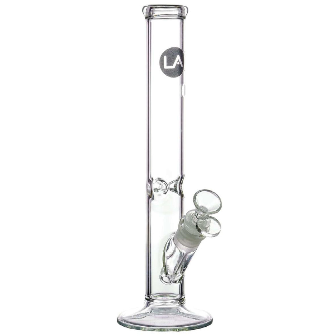 LA Pipes 12” Straight Tube Bong by LA Pipes | Mission Dispensary