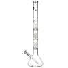 LA Pipes 26” 5mm Thick Triple Showerhead Perc Beaker Bong by LA Pipes | Mission Dispensary