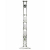 LA Pipes 26” 5mm Thick Triple Showerhead Straight Tube Bong by LA Pipes | Mission Dispensary