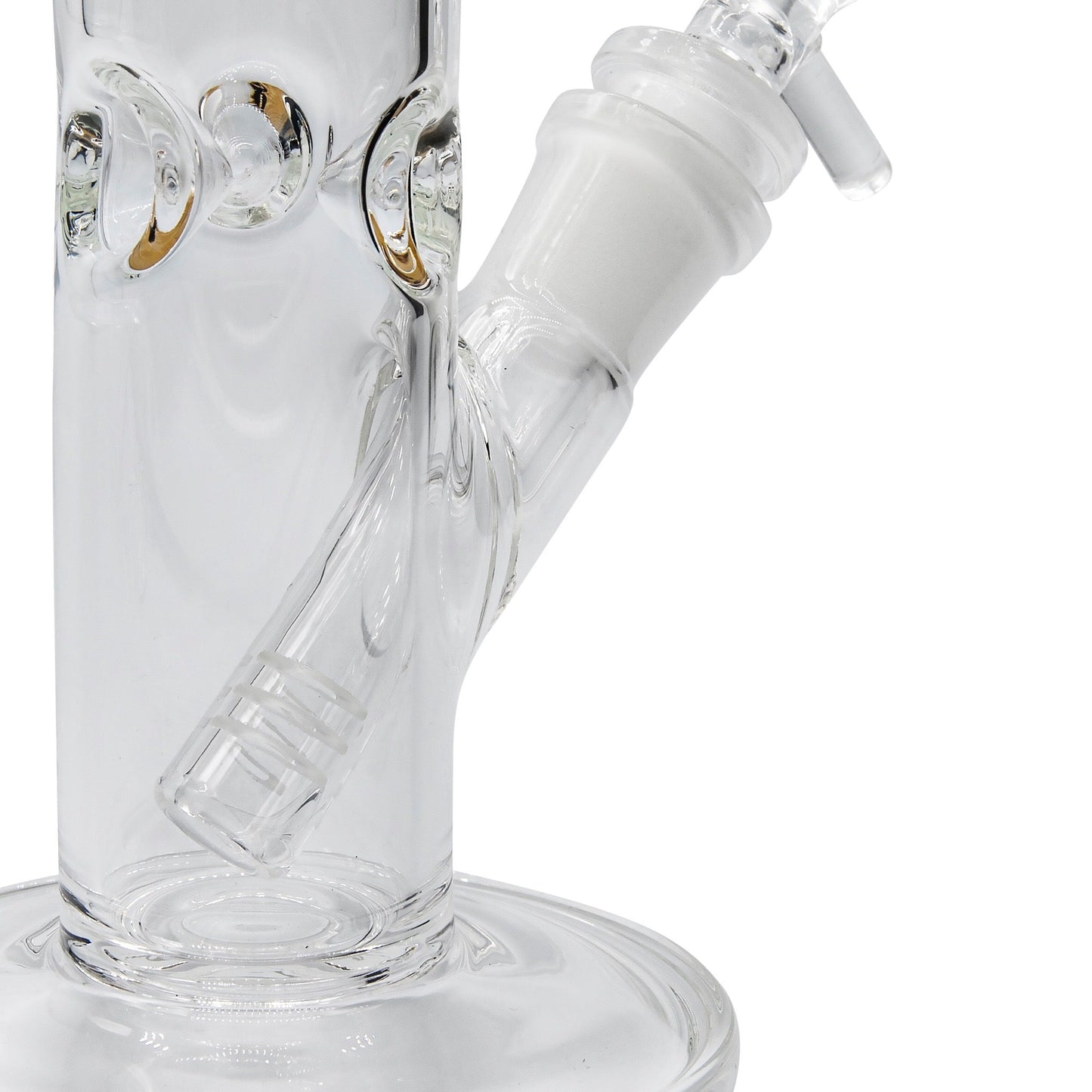LA Pipes 8” Colored Straight Tube Bong by LA Pipes | Mission Dispensary