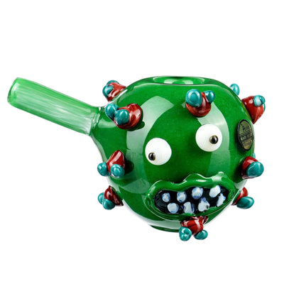 LA Pipes Covid-19 Glass Mini Pipe by LA Pipes | Mission Dispensary