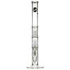 LA Pipes 20” 5mm Thick Double Showerhead Straight Tube Bong by LA Pipes | Mission Dispensary