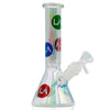 LA Pipes 9” Champagne Disco Beaker Bong 🌿 by LA Pipes | Mission Dispensary
