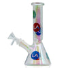 LA Pipes 9” Champagne Disco Beaker Bong 🌿 by LA Pipes | Mission Dispensary