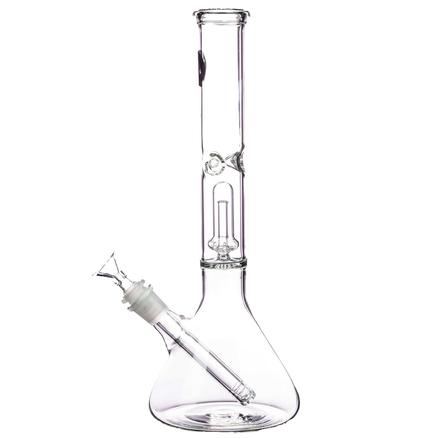 LA Pipes 12” Single Showerhead Perc Beaker Bong by LA Pipes | Mission Dispensary