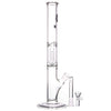 LA Pipes 12” Single Showerhead Perc Straight Tube Bong by LA Pipes | Mission Dispensary