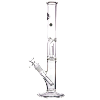 LA Pipes 12” Single Showerhead Perc Straight Tube Bong by LA Pipes | Mission Dispensary