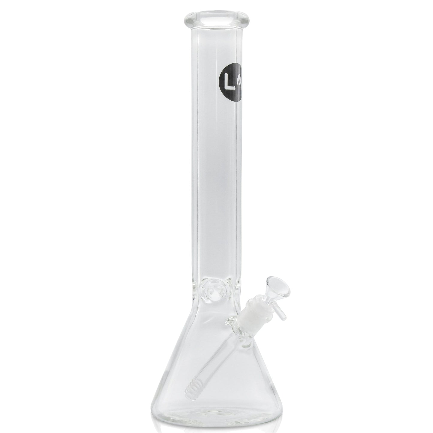 LA Pipes “Thick Boy” Super Heavy 9mm Thick 16” Beaker Bong by LA Pipes | Mission Dispensary