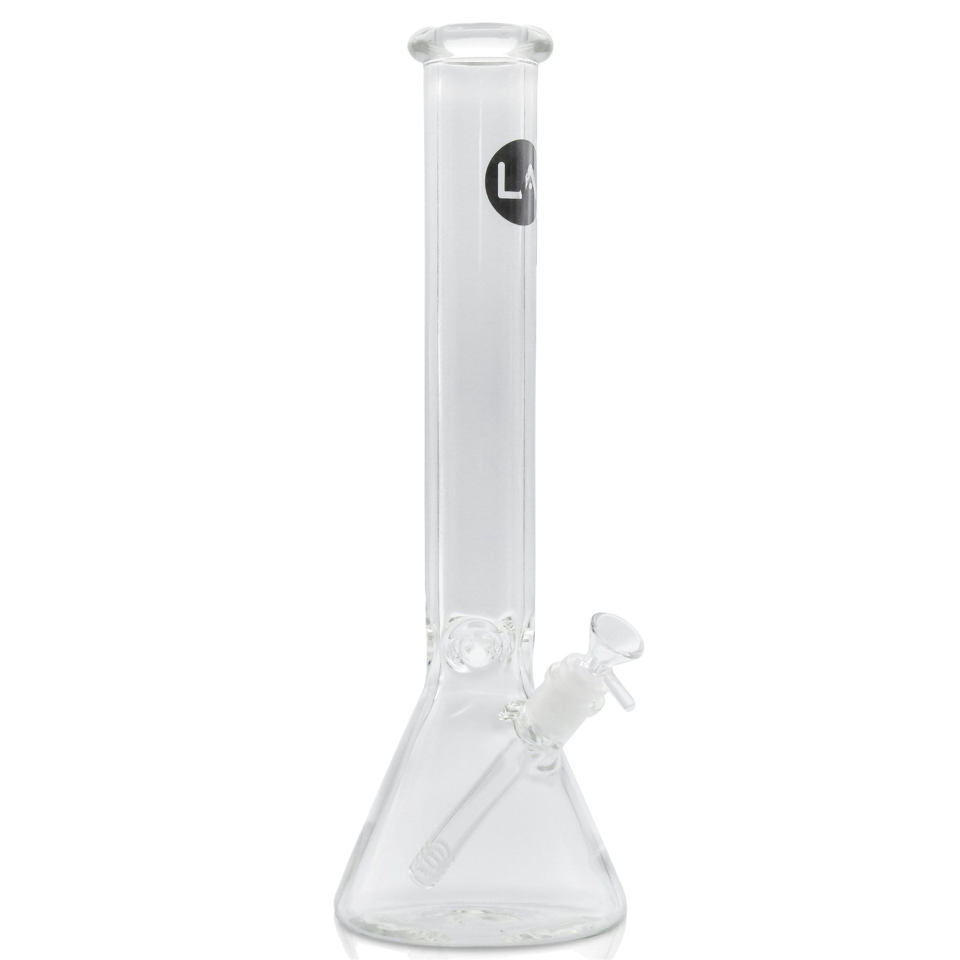 LA Pipes “Thick Boy” Super Heavy 9mm Thick 16” Beaker Bong by LA Pipes | Mission Dispensary