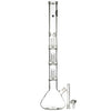 LA Pipes 26” 5mm Thick Triple Showerhead Perc Beaker Bong by LA Pipes | Mission Dispensary