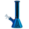 LA Pipes 8” Iridescent Glass Beaker Bong by LA Pipes | Mission Dispensary