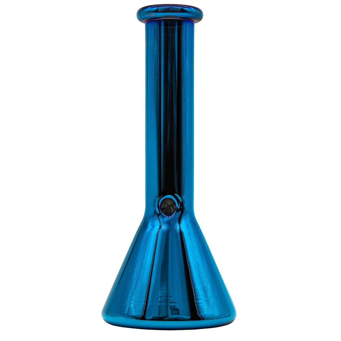 LA Pipes 8” Iridescent Glass Beaker Bong by LA Pipes | Mission Dispensary