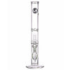 LA Pipes 16” 5mm Thick Showerhead Straight Tube Bong by LA Pipes | Mission Dispensary
