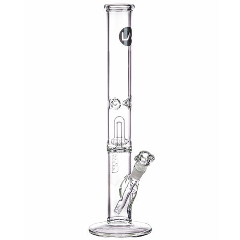 LA Pipes 16” 5mm Thick Showerhead Straight Tube Bong by LA Pipes | Mission Dispensary