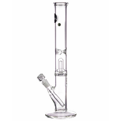 LA Pipes 16” 5mm Thick Showerhead Straight Tube Bong by LA Pipes | Mission Dispensary