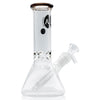 LA Pipes 8” Color Accented Mini Beaker Bong by LA Pipes | Mission Dispensary