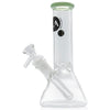 LA Pipes 8” Color Accented Mini Beaker Bong by LA Pipes | Mission Dispensary